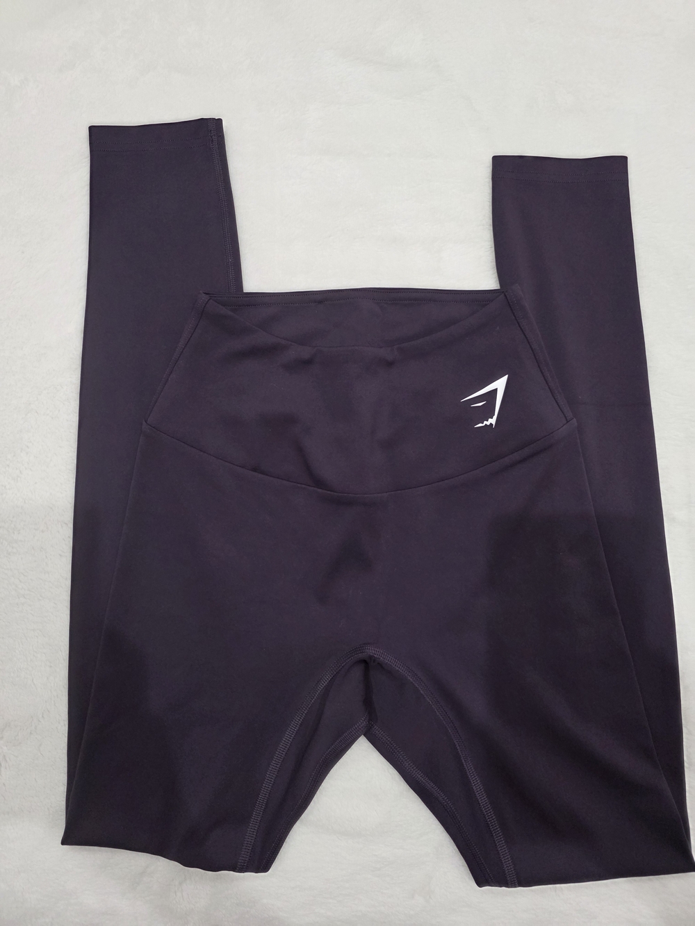 Gymshark High-Waist Leggings in Deep Plum